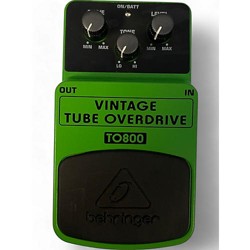 Behringer Used Behringer TO800 Vintage Tube Overdrive Effect Pedal