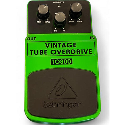 Behringer Used Behringer TO800 Vintage Tube Overdrive Effect Pedal