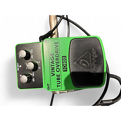Used Behringer TO800 Vintage Tube Overdrive Effect Pedal