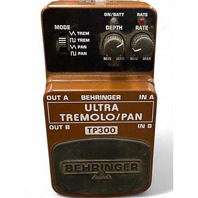 Used Behringer TP300 Ultra Tremolo/Pan Effect Pedal