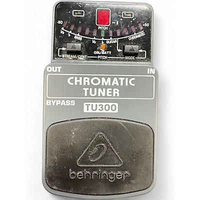 Used Behringer TU300 Chromatic Tuner Pedal