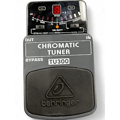Used Behringer TU300 Chromatic Tuner Pedal