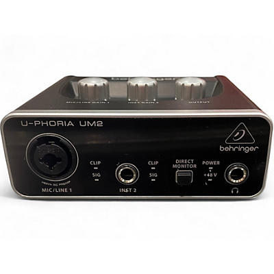 Used Behringer U-Phoria UM2 Audio Interface