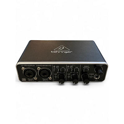 Used Behringer U-Phoria UMC202HD Audio Interface