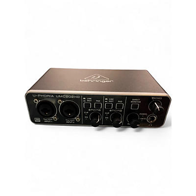 Used Behringer U-Phoria UMC202HD Audio Interface