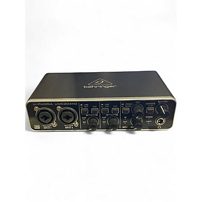 Used Behringer U-Phoria UMC204HD Audio Interface