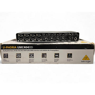 Used Behringer U-Phoria UMC404HD Audio Interface