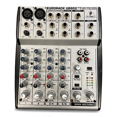 Used Behringer UB802 Unpowered Mixer
