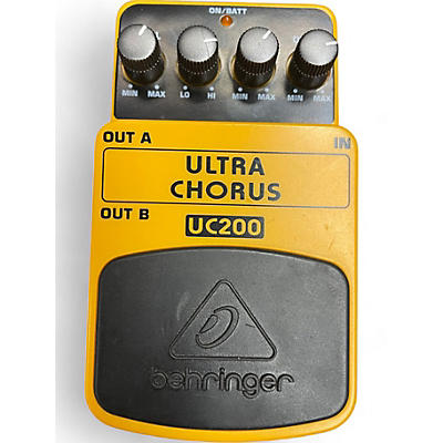 Behringer Used Behringer UC200 Stereo Chorus Effect Pedal