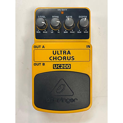 Behringer Used Behringer UC200 Stereo Chorus Effect Pedal