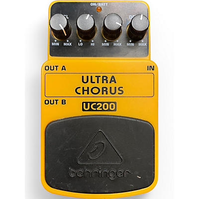 Used Behringer UC200 Stereo Chorus Effect Pedal