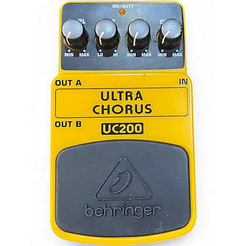 Used Behringer UC200 Stereo Chorus Effect Pedal