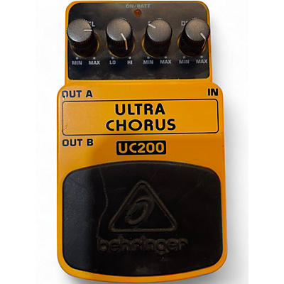Used Behringer UC200 ULTRA CHORUS Effect Pedal