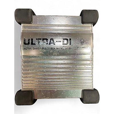 Used Behringer ULTRA DI100 Direct Box