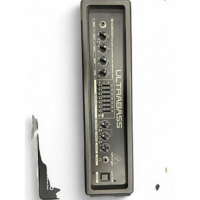 Used Behringer ULTRABASS BXD3000H Bass Amp Head