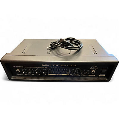 Used Behringer ULTRABASS BXD3000H Bass Amp Head