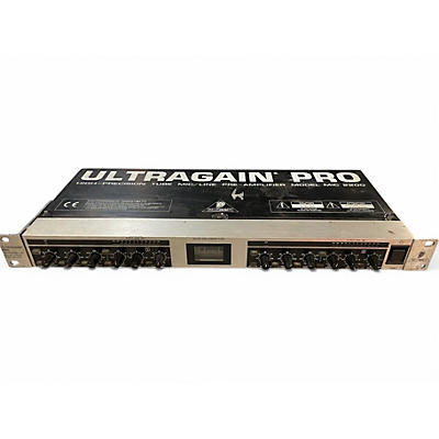 Used Behringer ULTRAGAIN Microphone Preamp