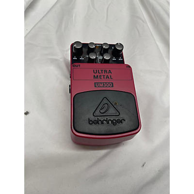 Behringer Used Behringer UM300 Ultra Metal Distortion Effect Pedal