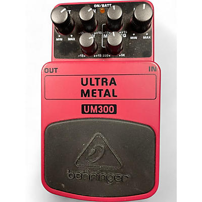 Behringer Used Behringer UM300 Ultra Metal Distortion Effect Pedal