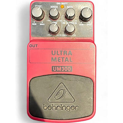 Behringer Used Behringer UM300 Ultra Metal Distortion Effect Pedal