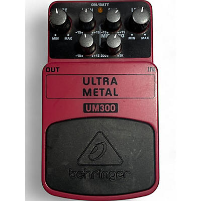 Behringer Used Behringer UM300 Ultra Metal Distortion Effect Pedal