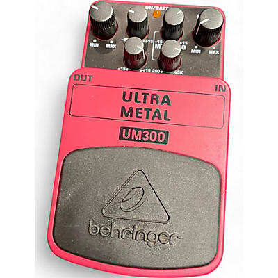 Behringer Used Behringer UM300 Ultra Metal Distortion Effect Pedal