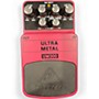 Used Behringer UM300 Ultra Metal Distortion Effect Pedal