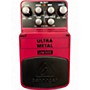Used Behringer UM300 Ultra Metal Distortion Effect Pedal