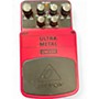 Used Behringer UM300 Ultra Metal Distortion Effect Pedal