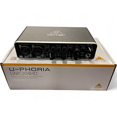 Used Behringer UMC204HD Audio Interface