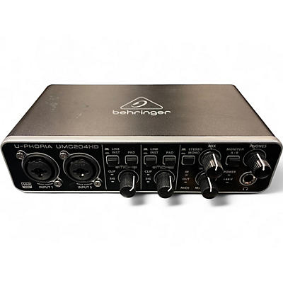 Used Behringer UMC204HD Audio Interface