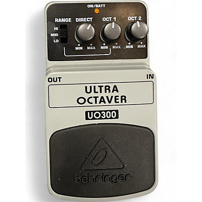 Used Behringer UO300 Ultra Octaver Effect Pedal