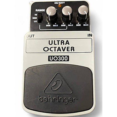 Used Behringer UO300 Ultra Octaver Effect Pedal