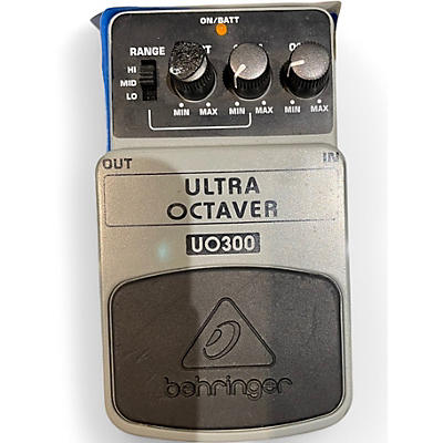 Used Behringer UO300 Ultra Octaver Effect Pedal