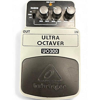 Used Behringer UO300 Ultra Octaver Effect Pedal