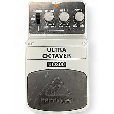 Used Behringer UO300 Ultra Octaver Effect Pedal