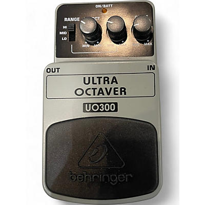 Used Behringer UO300 Ultra Octaver Effect Pedal