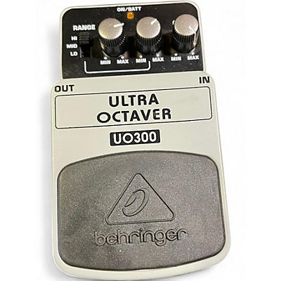 Used Behringer UO300 Ultra Octaver Effect Pedal