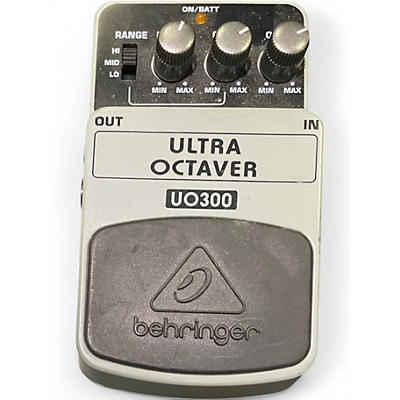 Used Behringer UO300 Ultra Octaver Effect Pedal