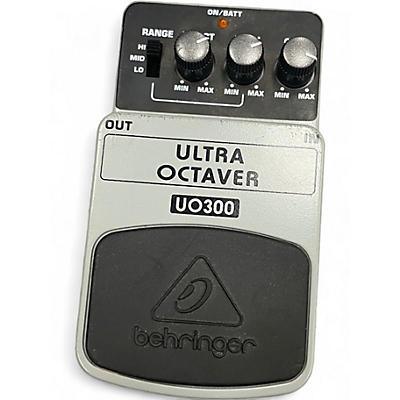 Used Behringer UO300 Ultra Octaver Effect Pedal
