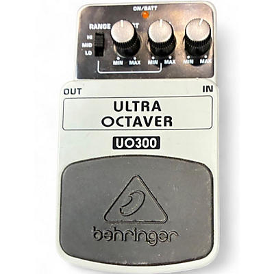 Used Behringer UO300 Ultra Octaver Effect Pedal