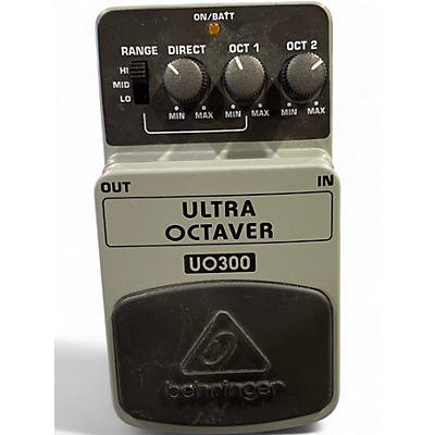 Used Behringer UO300 Ultra Octaver Effect Pedal