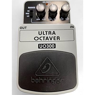 Used Behringer UO300 Ultra Octaver Effect Pedal