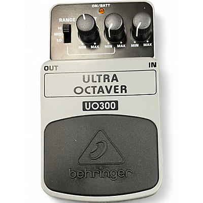 Used Behringer UO300 Ultra Octaver Effect Pedal