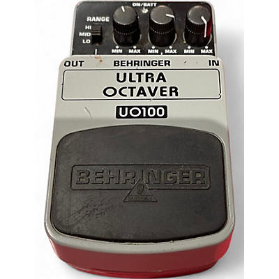 Used Behringer UO300 Ultra Octaver Effect Pedal