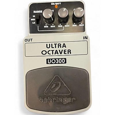 Used Behringer UO300 Ultra Octaver Effect Pedal