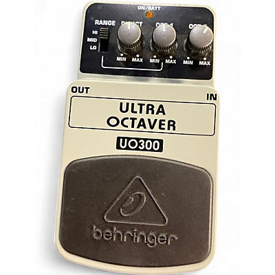 Used Behringer UO300 Ultra Octaver Effect Pedal