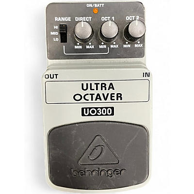 Used Behringer UO300 Ultra Octaver Effect Pedal