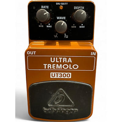 Used Behringer UT300 Ultra Tremolo Effect Pedal