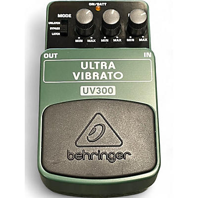 Used Behringer UV300 Ultra Vibrato Effect Pedal